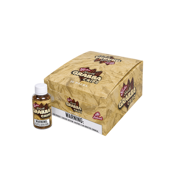Butta's Smooth Grabba Chipz Box (Big, 20 Bottles)